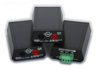SwitcherGear connects directly to industrial voltage sensors.